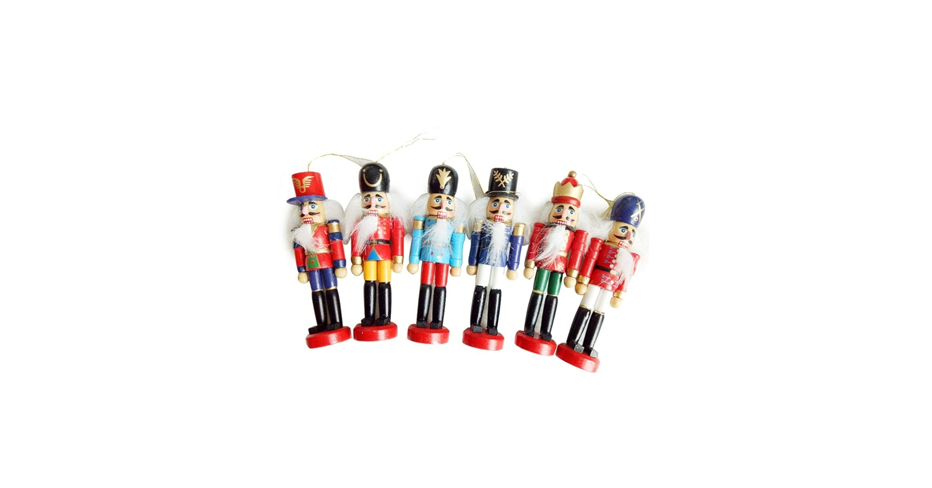 ブリキの人形 昭和レトロ クリスマス用品 Amazon | クリスマスくるみ割り人形、6ピース木製兵士人形レトロ手塗り